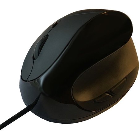 ERGOGUYS Ergonomic Wireless Vertical Mouse Black EM011-BK